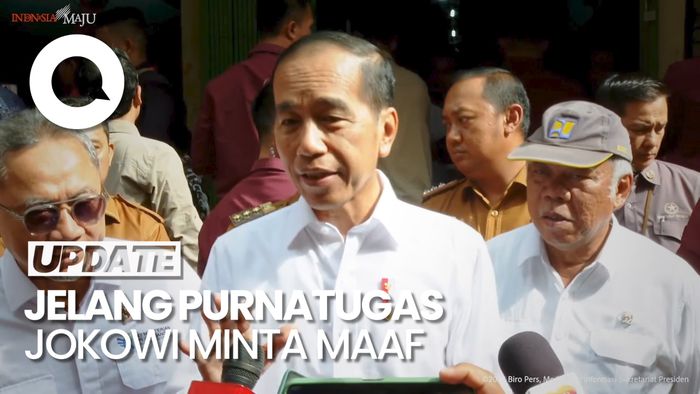 Jokowi Jelang Purnatugas: Mohon Maaf Jika Ada Kebijakan yang Kurang Berkenan