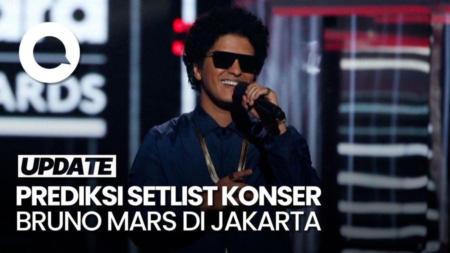Menebak-nebak Setlist Konser Bruno Mars di Jakarta