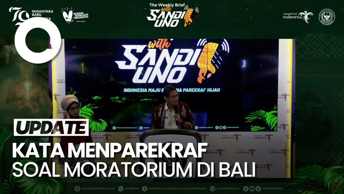 Menparekraf Dukung Moratorium Pembangunan Hotel dan Vila di Bali