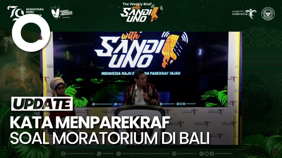 Menparekraf Dukung Moratorium Pembangunan Hotel dan Vila di Bali