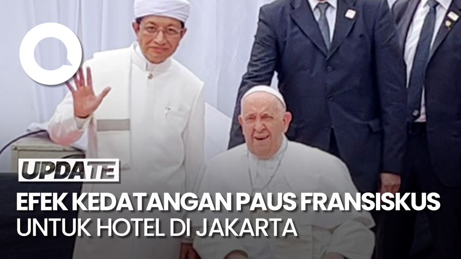 Okupansi Hotel di Jakarta Naik 25 Persen Saat Kedatangan Paus Fransiskus