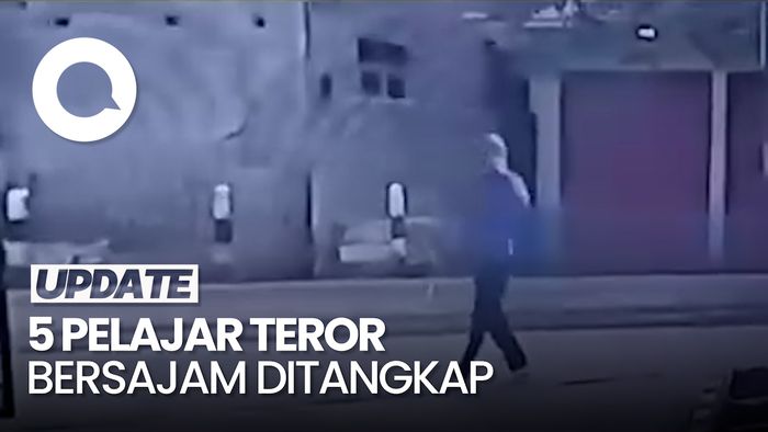 Polisi Tangkap 5 Pelajar Pelaku Teror Bersajam di SMK Brebes Jateng