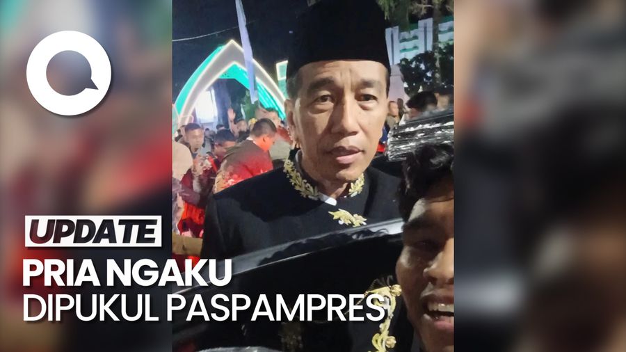Pria Ngaku Dipukul Paspampres Seusai Foto dengan Jokowi, Ini Kata Istana