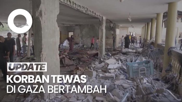 Korban Tewas di Gaza Capai 40.988 Orang