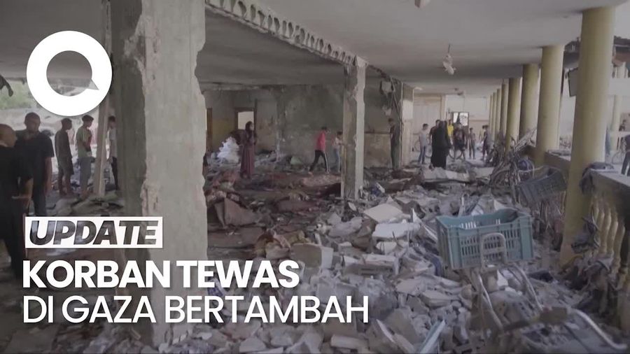 Korban Tewas di Gaza Capai 40.988 Orang