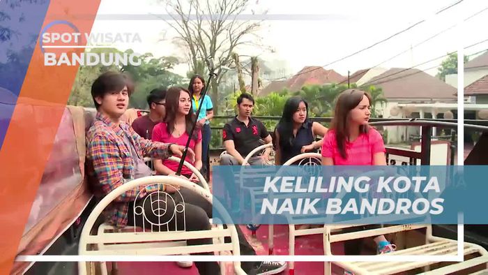 Naik Bandros Menyusuri Keindahan Panorama Kota Bandung