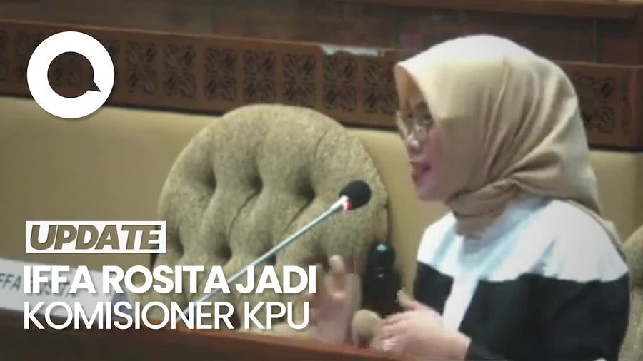DPR Sahkan Iffa Rosita Jadi Komisioner KPU Pengganti Hasyim Asyari 
