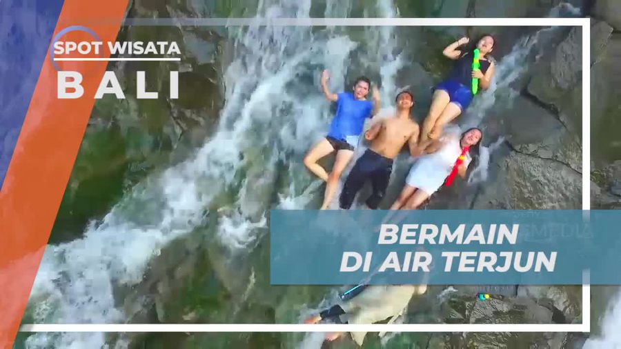 Menikmati Kesegaran Air Terjun Goa Rang Reng Bali