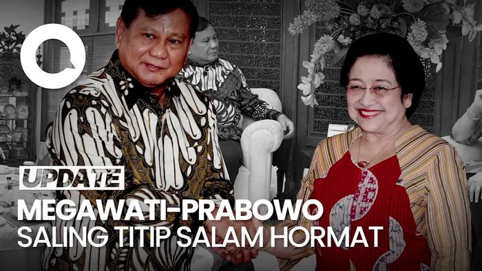 Kala Megawati-Prabowo Saling Titip Pesan Salam Hormat