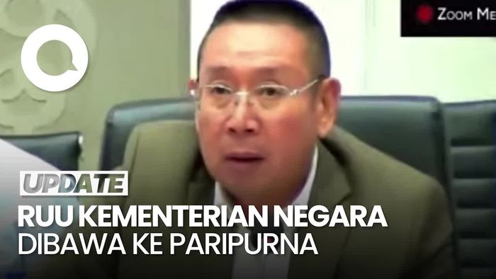 Baleg DPR Setujui RUU Kementerian Negara Dibawa ke Paripurna