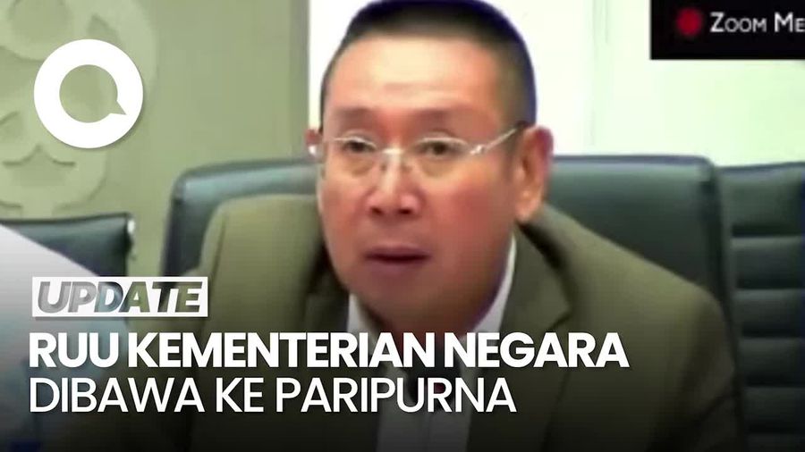 Baleg DPR Setujui RUU Kementerian Negara Dibawa ke Paripurna
