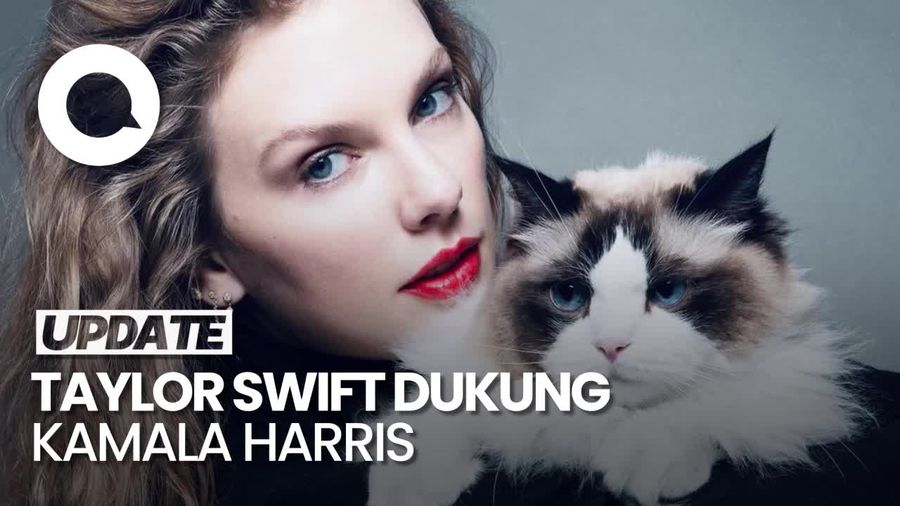 Taylor Swift Nyatakan Dukungan ke Kamala Harris di Pilpres 2024