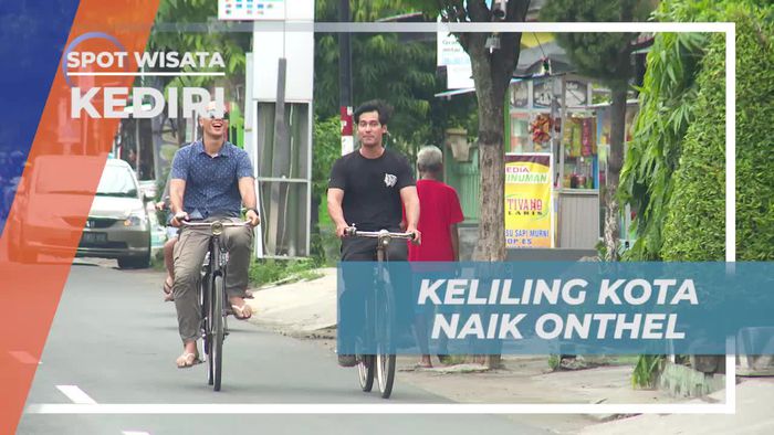 Naik Sepeda Onthel Berkeliling Kota Kediri