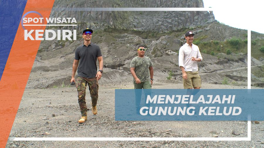 Pesona Alam Gunung Kelud yang Merupakan Gunung Berapi Aktif di Kota Kediri  