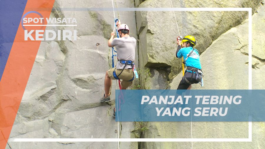 Memanjat Tebing Sumbing yang Menantang Adrenalin di Kediri