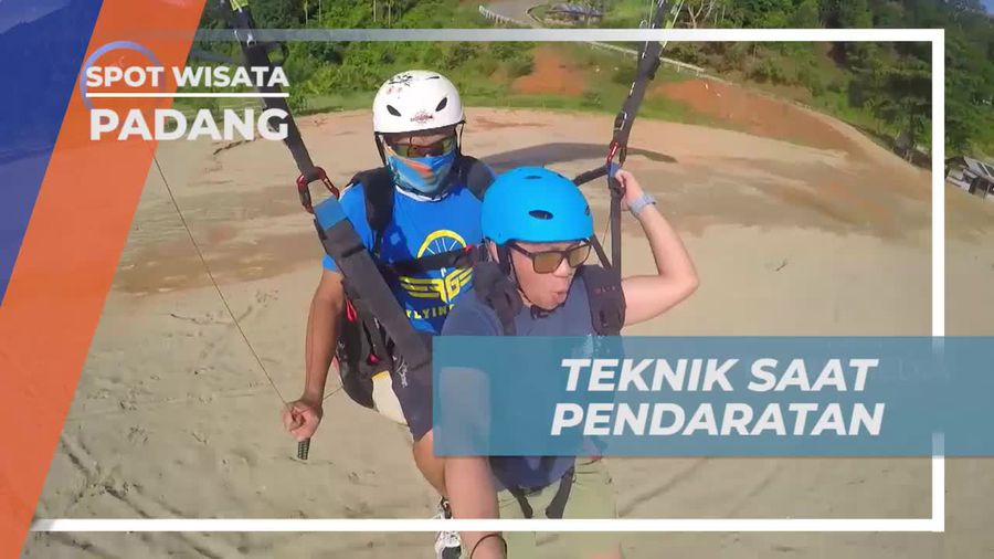 Mengenal Teknik Landing yang Baik Saat Bermain Paralayang