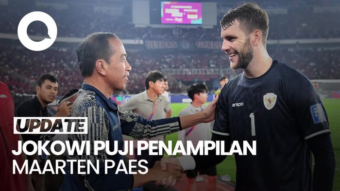 Kredit Khusus dari Jokowi untuk Penampilan Maarten Paes