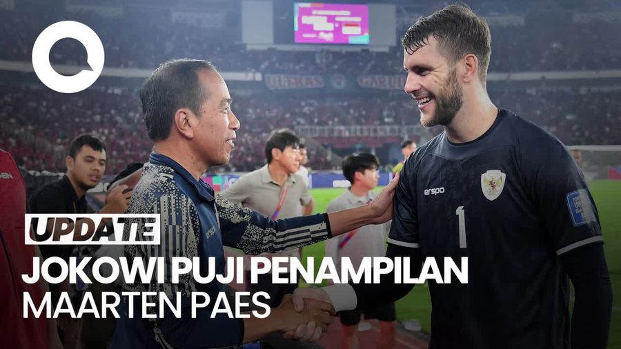 Kredit Khusus dari Jokowi untuk Penampilan Maarten Paes