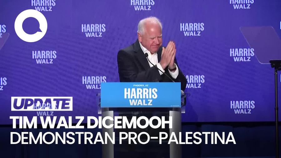 Momen Cawapres Kamala Harris Dicemooh Demonstran Pro-Palestina