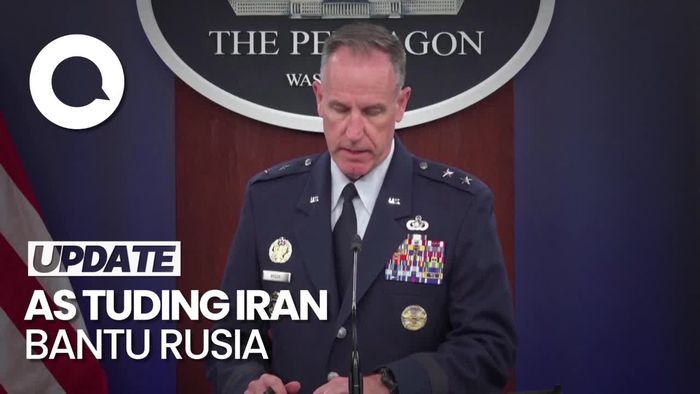AS Tuding Iran Kirim Pasokan Rudal Balistik ke Rusia