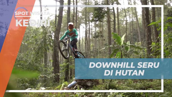 Downhill Seru Menyusuri Hutan Kediri