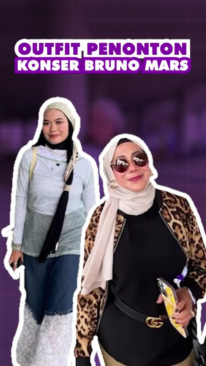 Outfit Kece Penonton Konser Bruno Mars, Ada yang Seharga Rp 10 Juta