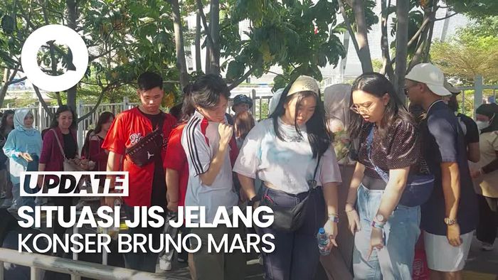 Lalin Sekitar JIS Mulai Padat Jelang Konser Bruno Mars