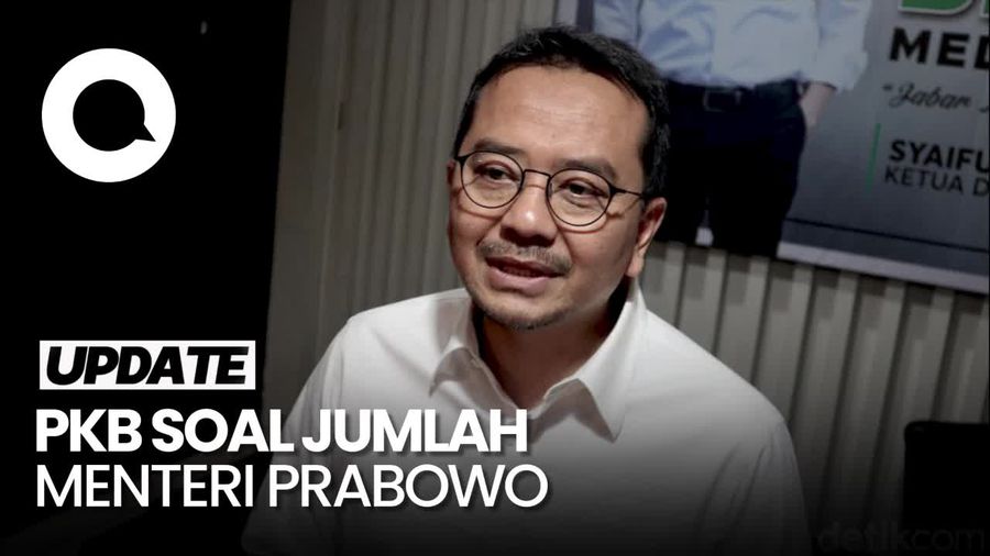 PKB Soal Jumlah Menteri Prabowo Jadi 44: Belum Dapat Bocoran