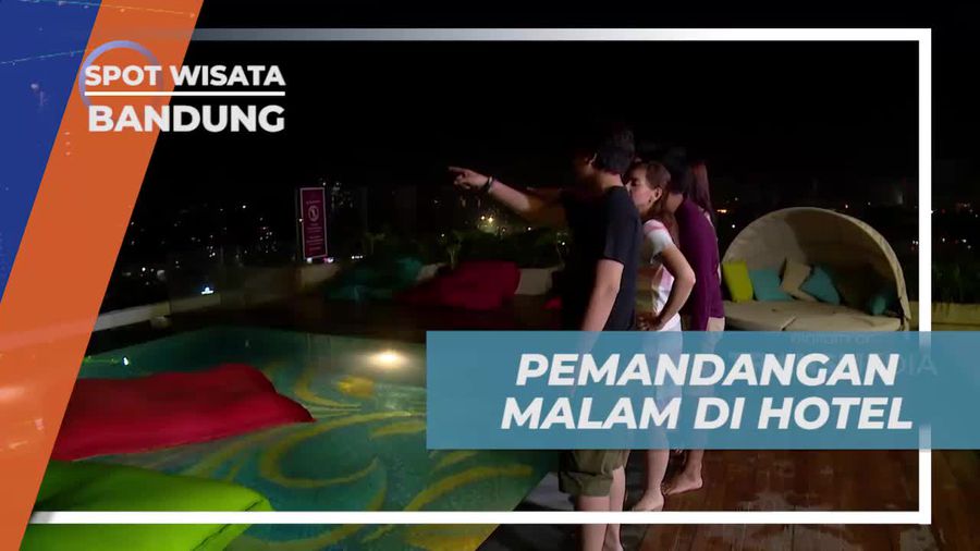 Menikmati Panorama Indah Alam Dari Rooftop Penginapan Bandung