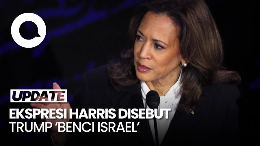 Trump Sebut Kamala Harris Benci Israel