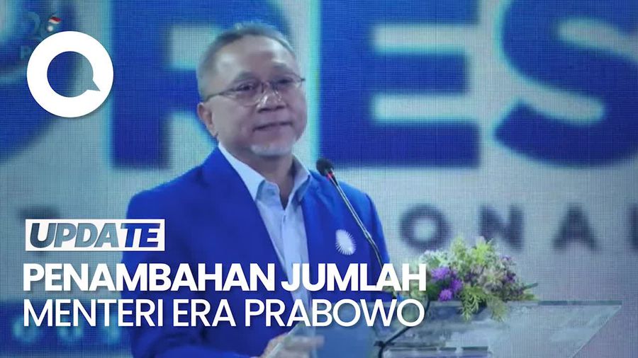 Zulhas Respons Bamsoet soal Menteri Era Prabowo 44: Penambahan Iya