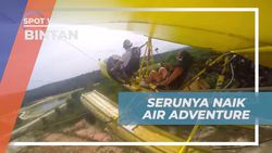 Mengudara 20 Menit Menikmati Panorama Hijau Alam Bintan