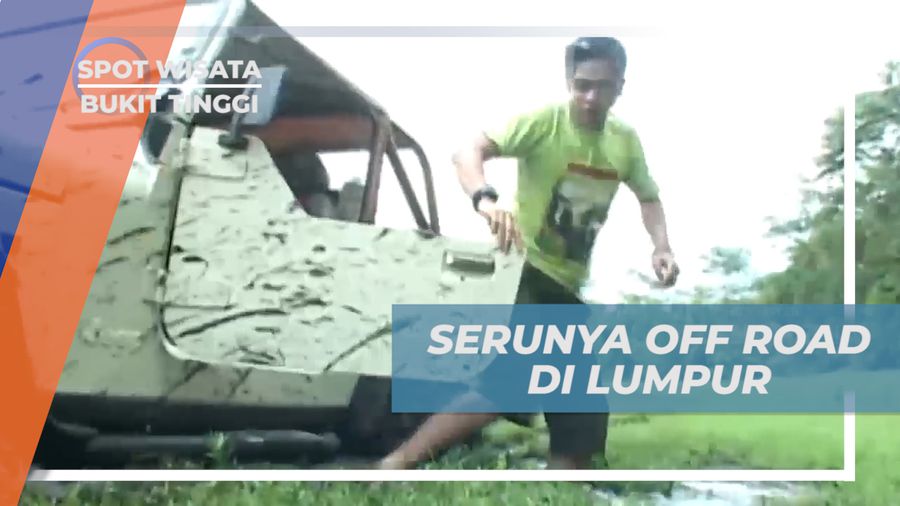 Menghadapi Tantangan Offroad di Lumpur Ngarai Sianok Bukittinggi