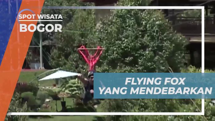 Seru dan Menegangkan, Meluncur Dengan Flying Fox di Botor