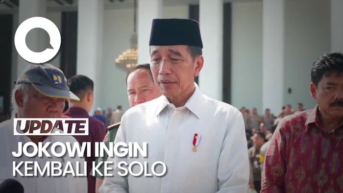 Dinilai Cocok Jadi Wantimpres, Jokowi: Saya Mau Pulang ke Solo