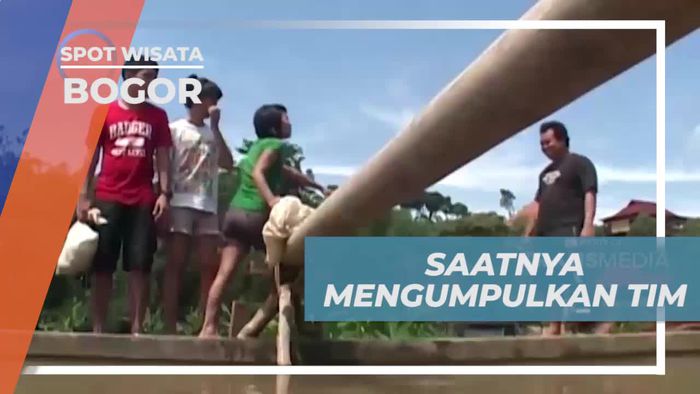 Mengumpulkan Tim Untuk Tantangan Gebuk Bantal di Bogor