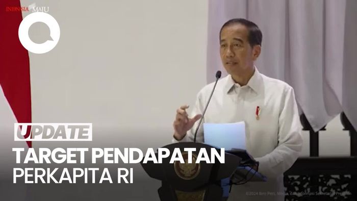 Jokowi Pede 20 Tahun Lagi Pendapatan per Kapita RI Capai Rp 354 Juta
