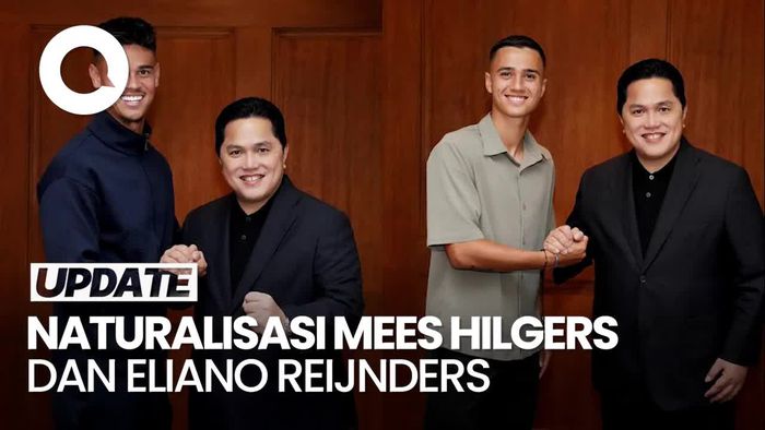 Naturalisasi Mees Hilgers-Eliano Sudah Ditandatangani Jokowi