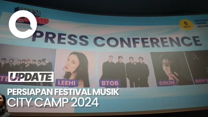 Persiapan Festival Musik City Camp 2024, Mulai Line-up hingga Stage