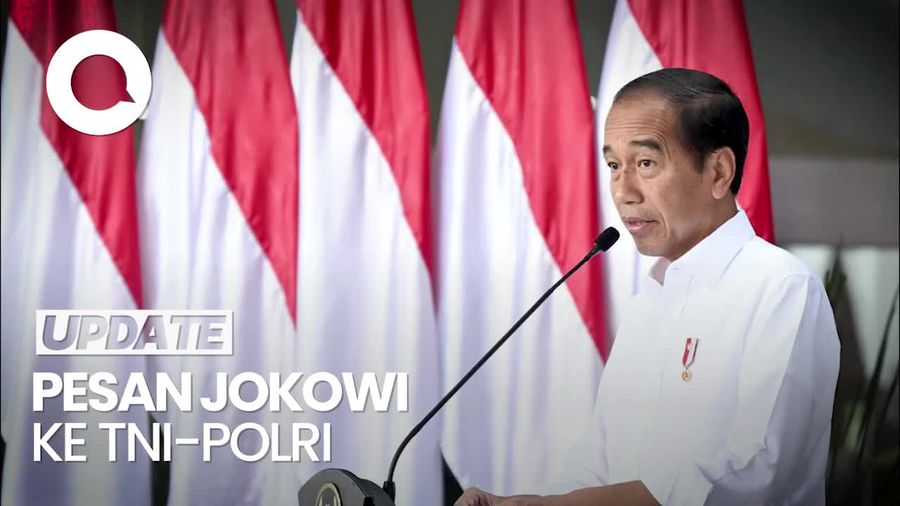 Pesan Jokowi ke TNI-Polri: Perbaiki Citra Diri, Seragam Anda Dampaknya Besar