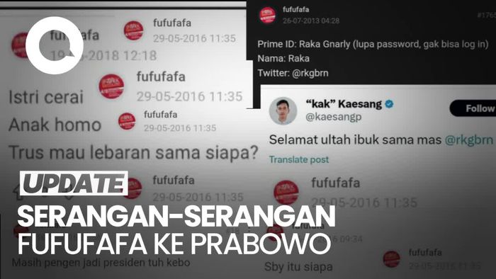 Sederet Unggahan Ngeri Fufufafa, Prabowo Sekeluarga Dicemooh