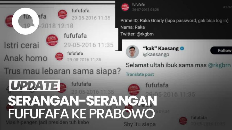 Sederet Unggahan Ngeri Fufufafa, Prabowo Sekeluarga Dicemooh