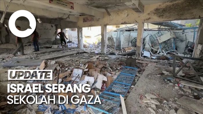 Israel Targetkan Sekolah UNRWA di Gaza, 10 Orang Tewas