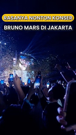 Kata Penggemar Setelah Nonton Konser Bruno Mars di Jakarta