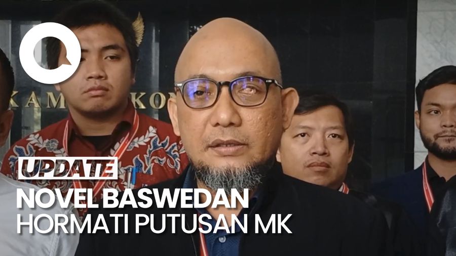 Novel Baswedan Hormati Putusan MK Tolak Gugatan Syarat Usia Capim KPK