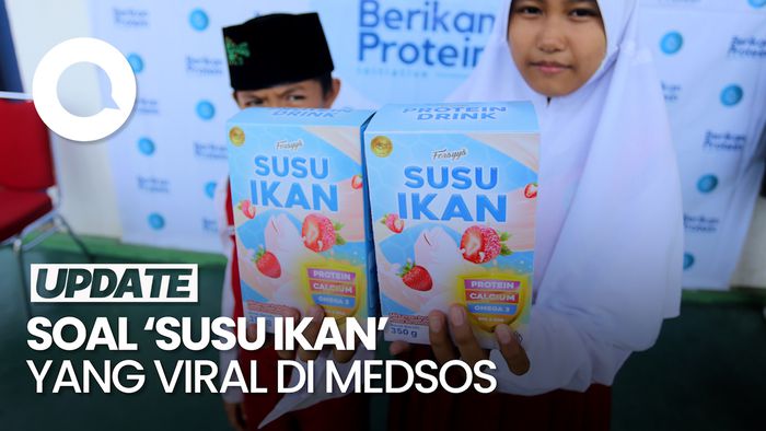 Viral Susu Ikan Diusulkan untuk Program Makan Bergizi Gratis