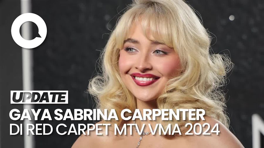Sabrina Carpenter Bergaya ala Madonna di Red Carpet MTV VMA 2024