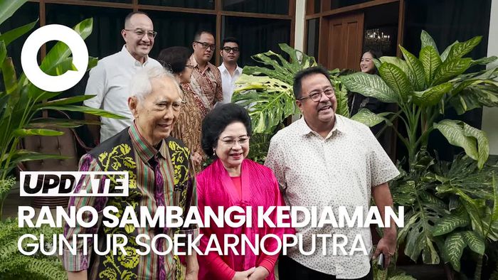 Rano Karno Sambangi Kediaman Guntur Soekarnoputra, Ada Apa?