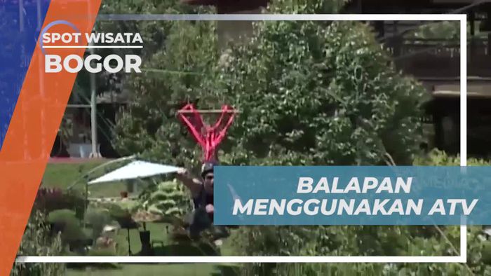 Keseruan Adu Kecepatan Dengan Balap ATV di Bogor