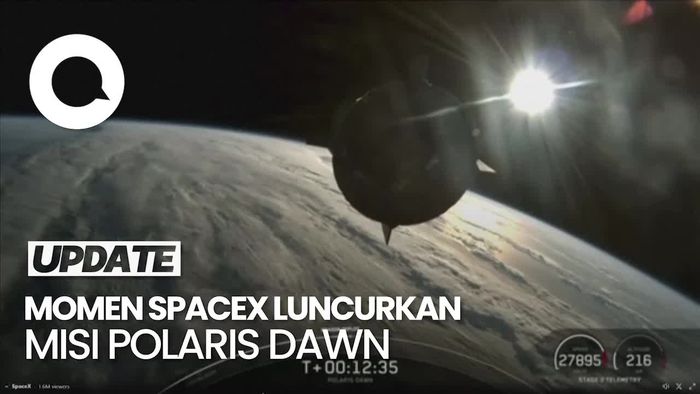 Misi Polaris Dawn Akhirnya Diluncurkan ke Luar Angkasa
